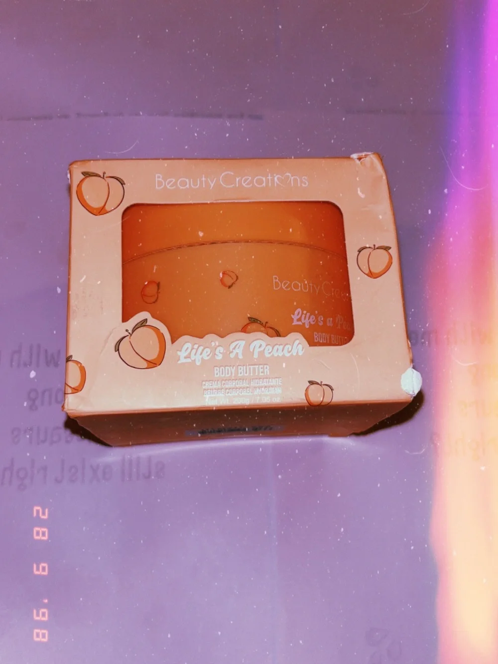 Life’s A Peach lotion and body butter Set